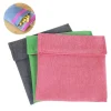 Snack Bag Reusable Washable Storage Bag Multifunctional Beeswax Sandwich Lunch Bag Organic Food Wrap For Child School Travel Bag